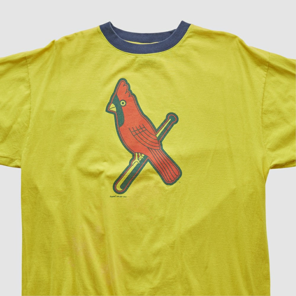 St. Louis Cardinals Cooperstown Collection T-shirt - Yellow Vintage