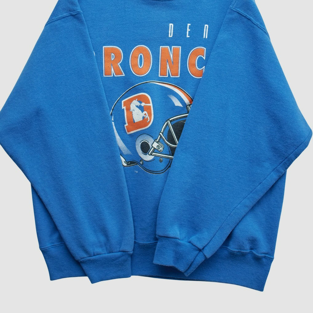 NFL Denver Broncos Hanes 90s Pullover Sweatshirt
