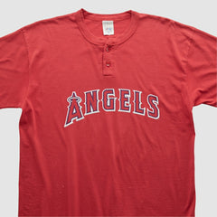 Los Angeles Angels Genuine Merchandise 2000s T-shirt - Red Vintage