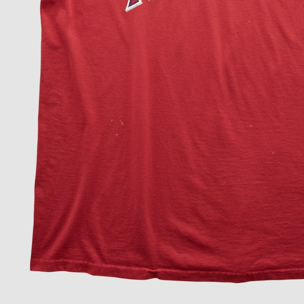 Los Angeles Angels Genuine Merchandise 2000s T-shirt - Red Vintage