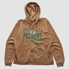 NFL Green Bay Packers NFL 2000s Hooded Full Zip Sweatshirt