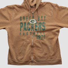NFL Green Bay Packers NFL 2000s Hooded Full Zip Sweatshirt