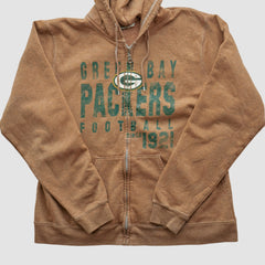 NFL Green Bay Packers NFL 2000s Hooded Full Zip Sweatshirt