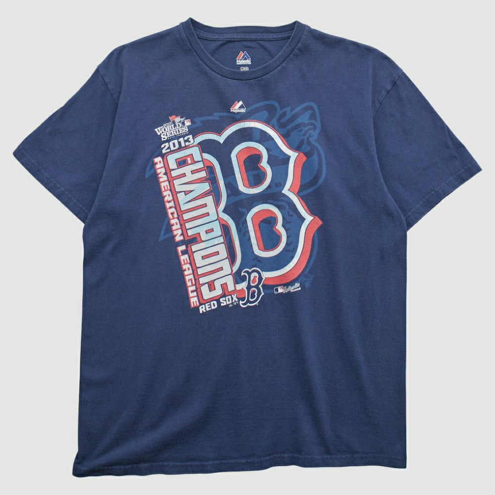 Boston Red Sox Majestic 2013 T-shirt - Navy Vintage