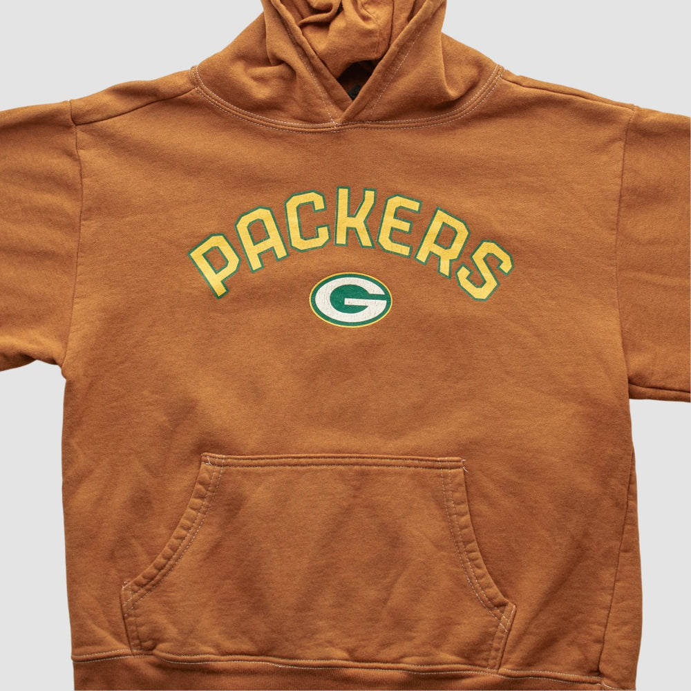 NFL Green Bay Packers Reebok 2000s Hooded Pullover Sweatshirt