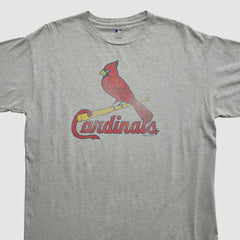 St. Louis Cardinals MLB 2010 T-shirt - Heather Gray Vintage
