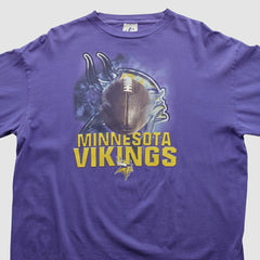 NFL Minnesota Vikings Logo Athletic 90s Long Sleeve T-shirt