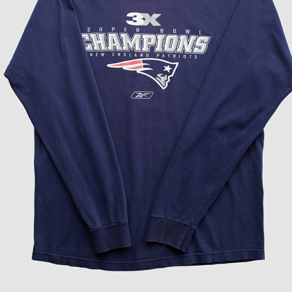 NFL New England Patriots Reebok 2000s Long Sleeve T-shirt