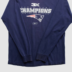 NFL New England Patriots Reebok 2000s Long Sleeve T-shirt