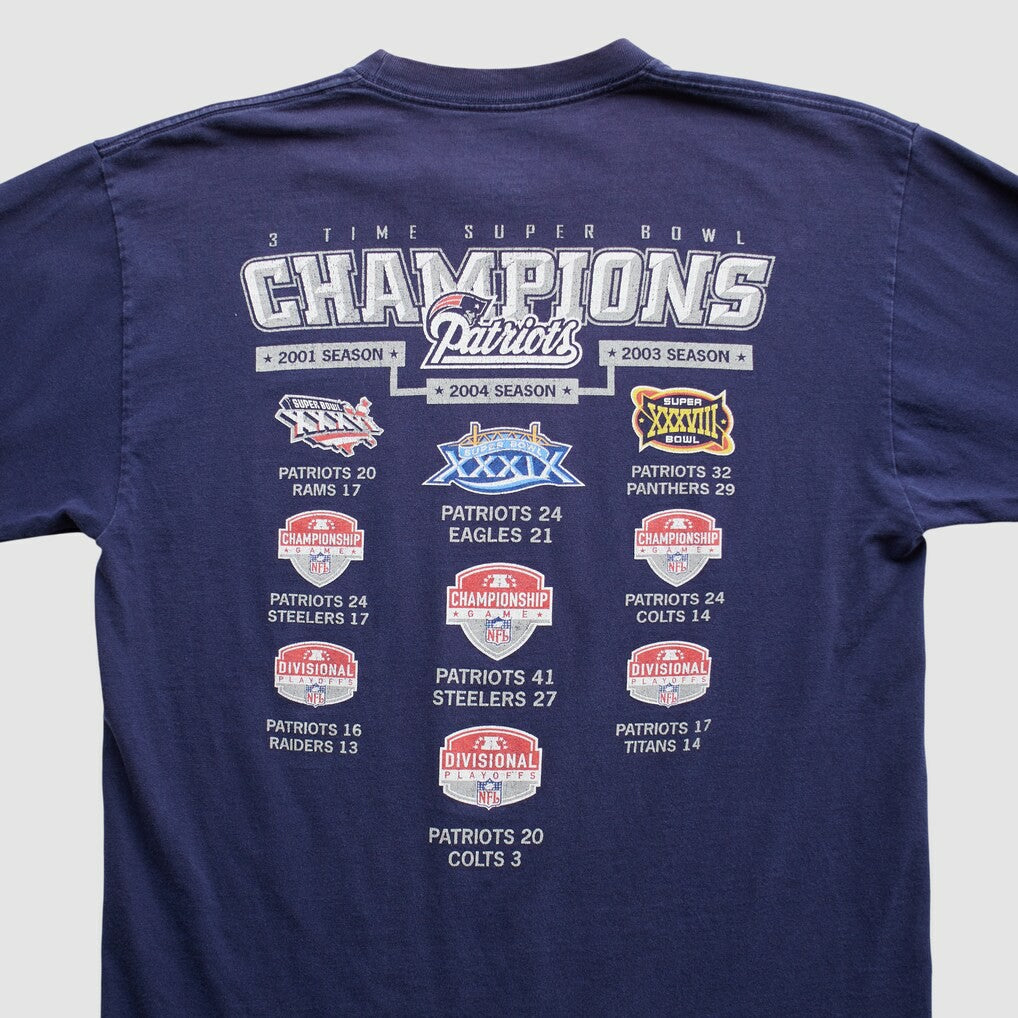 NFL New England Patriots Reebok 2000s Long Sleeve T-shirt