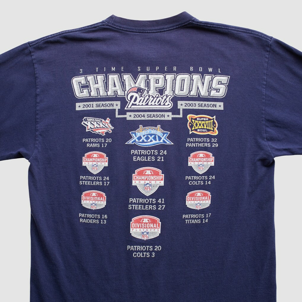 NFL New England Patriots Reebok 2000s Long Sleeve T-shirt