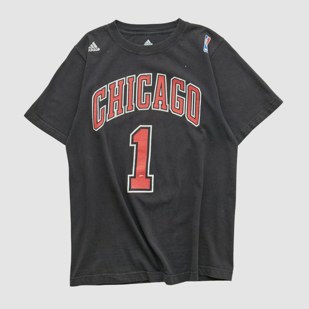 Chicago Bulls 2010s T-shirt sale - Black Vintage | Adidas on sale