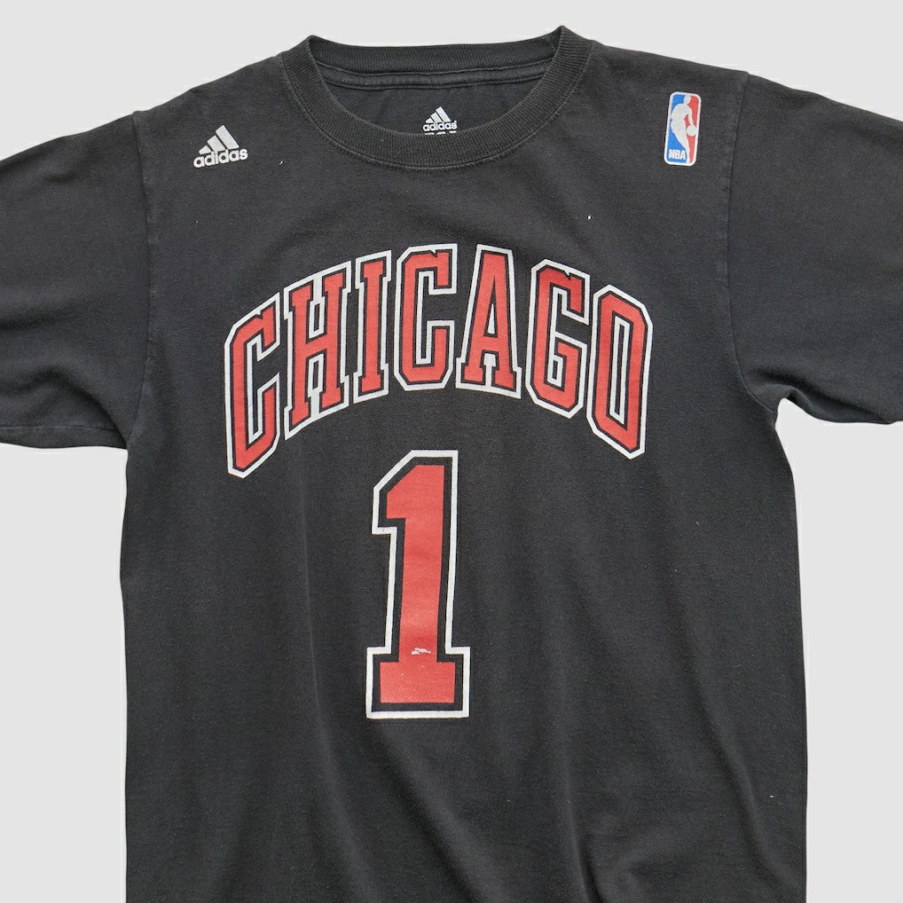 Chicago Bulls 2010s T-shirt sale - Black Vintage | Adidas on sale
