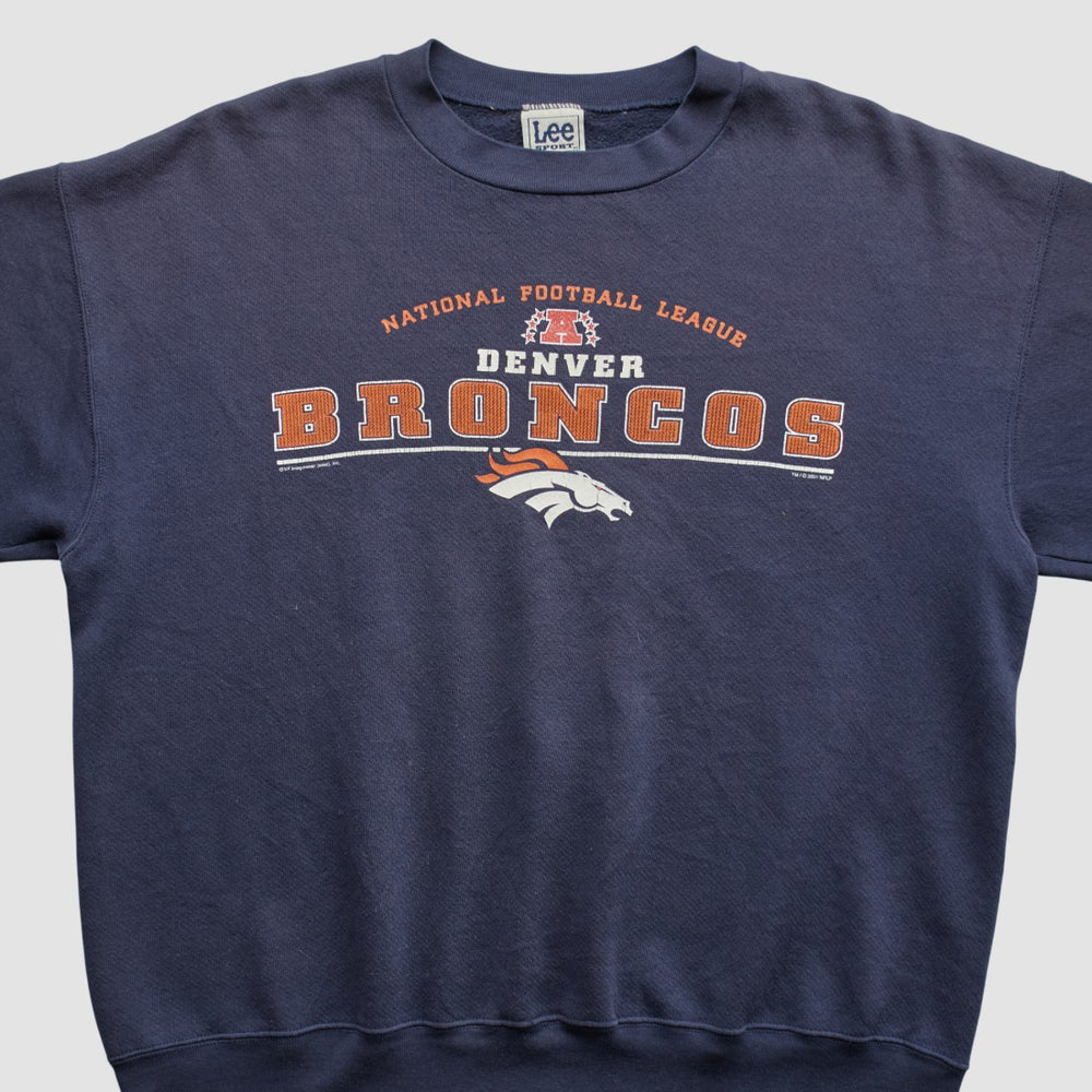 NFL Denver Broncos Lee Apparel 2001 Pullover Sweatshirt