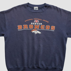 NFL Denver Broncos Lee Apparel 2001 Pullover Sweatshirt