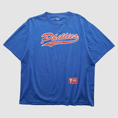 Philadelphia Phillies Lee Sport 2000s T-shirt - Blue Vintage