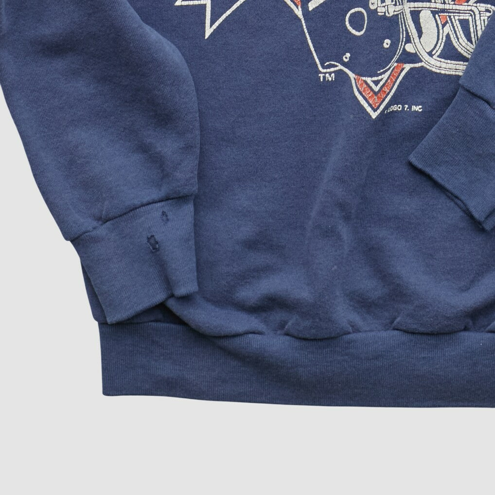 NFL New York Giants Logo Athletic 90s Pullover Sweatshirt