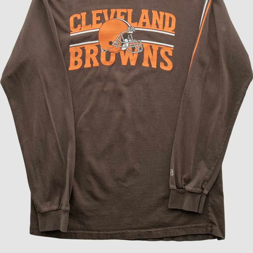 NFL Cleveland Browns Reebok 2000s Long Sleeve T-shirt