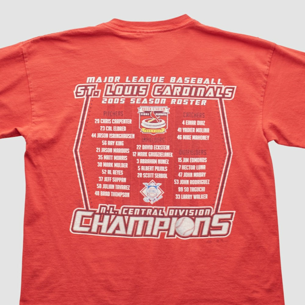 St. Louis Cardinals Gildan 2005 T-shirt - Red Vintage