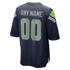 NFL Seattle Seahawks Super Bowl LX Patch Custom Game Jersey