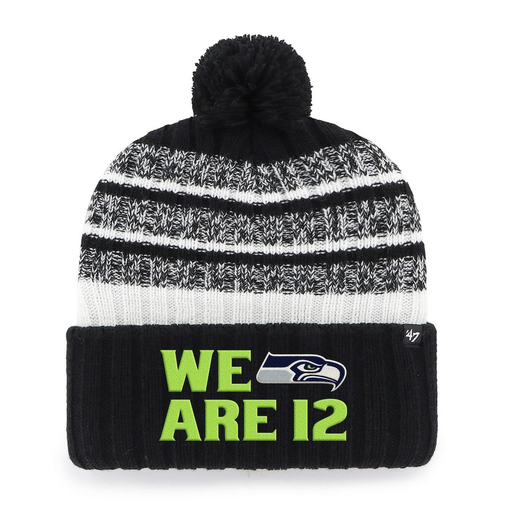 NFL Seattle Seahawks '47 Local Cuffed Knit Hat with Pom
