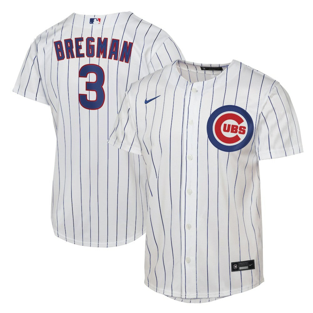 Alex Bregman Chicago Cubs Youth Home Replica Jersey - White | Nike