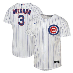Alex Bregman Chicago Cubs Youth Home Replica Jersey - White | Nike