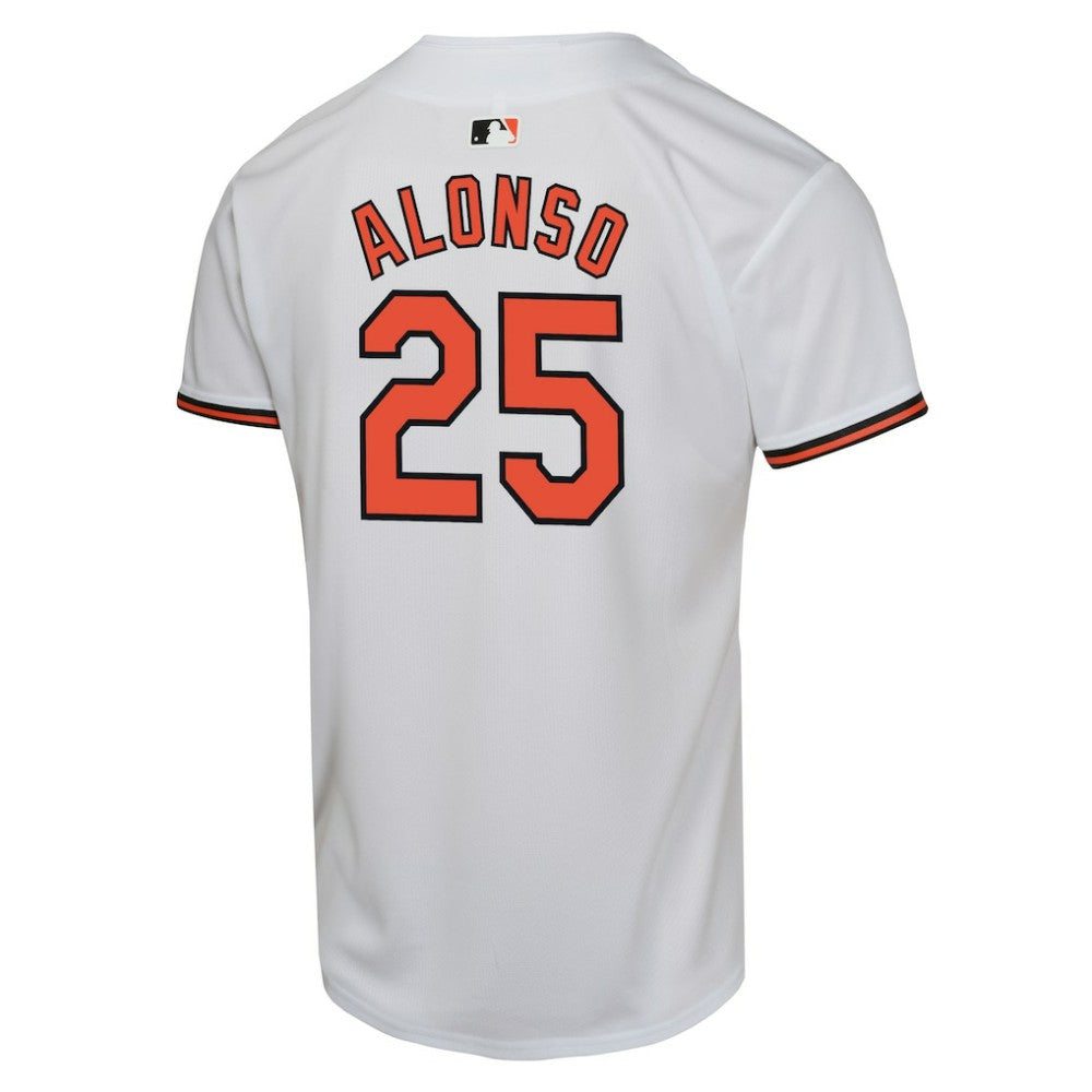 Pete Alonso Baltimore Orioles Youth Game Player Jersey - White | Nike