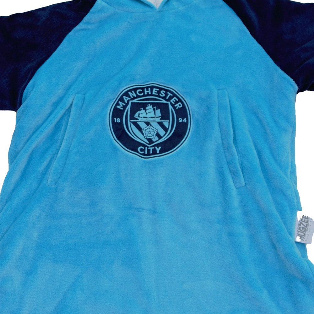 Manchester City Unisex Character World Hugzee Hoodie / Soccer Hot sale