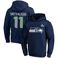 NFL Seattle Seahawks Jaxon Smith-Njigba  Super Bowl LX Champions Big & Tall Name & Number Fleece Hoodie