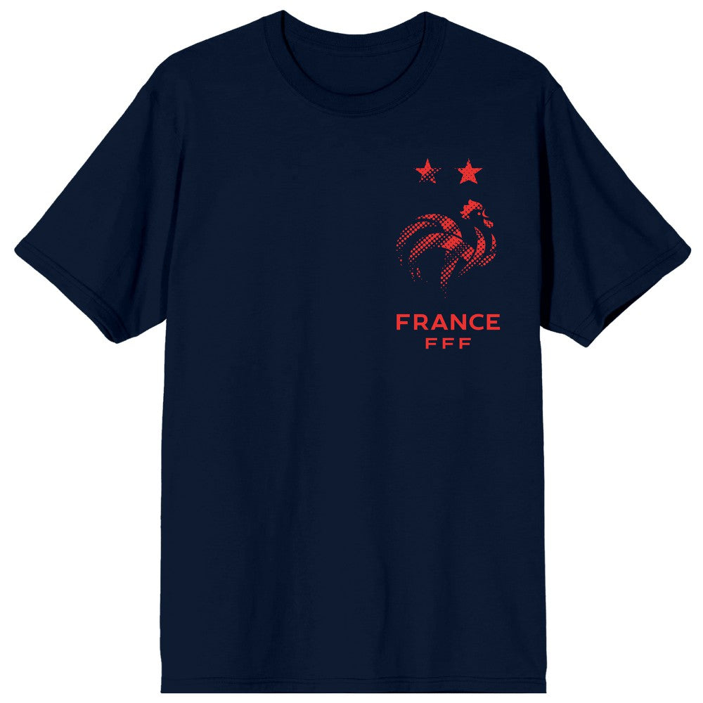 France National Team Vibrez Blues T-Shirt / Soccer Discount