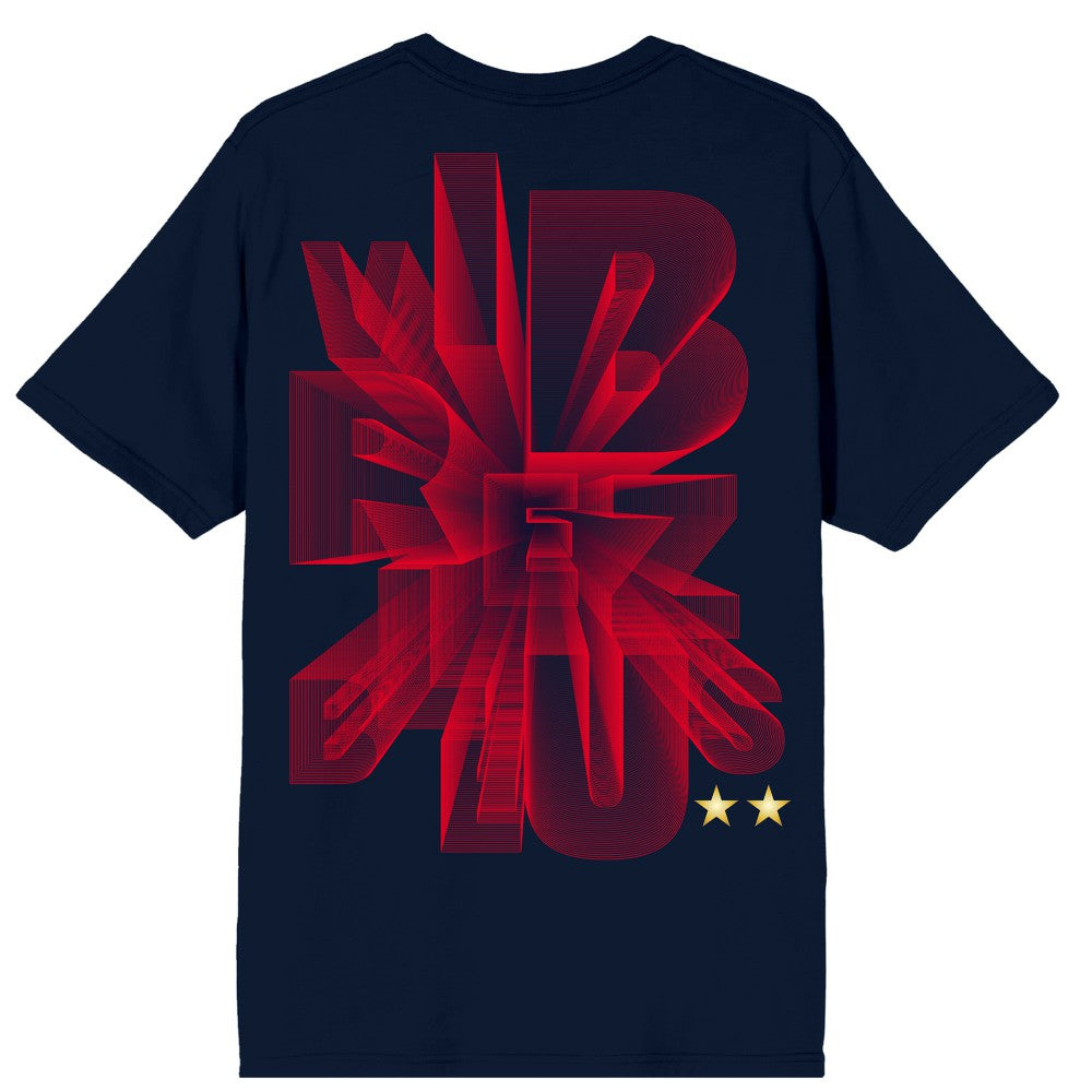 France National Team Vibrez Blues T-Shirt / Soccer Discount