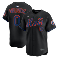 Ronny Mauricio New York Mets Alternate Limited Jersey - Black | Nike