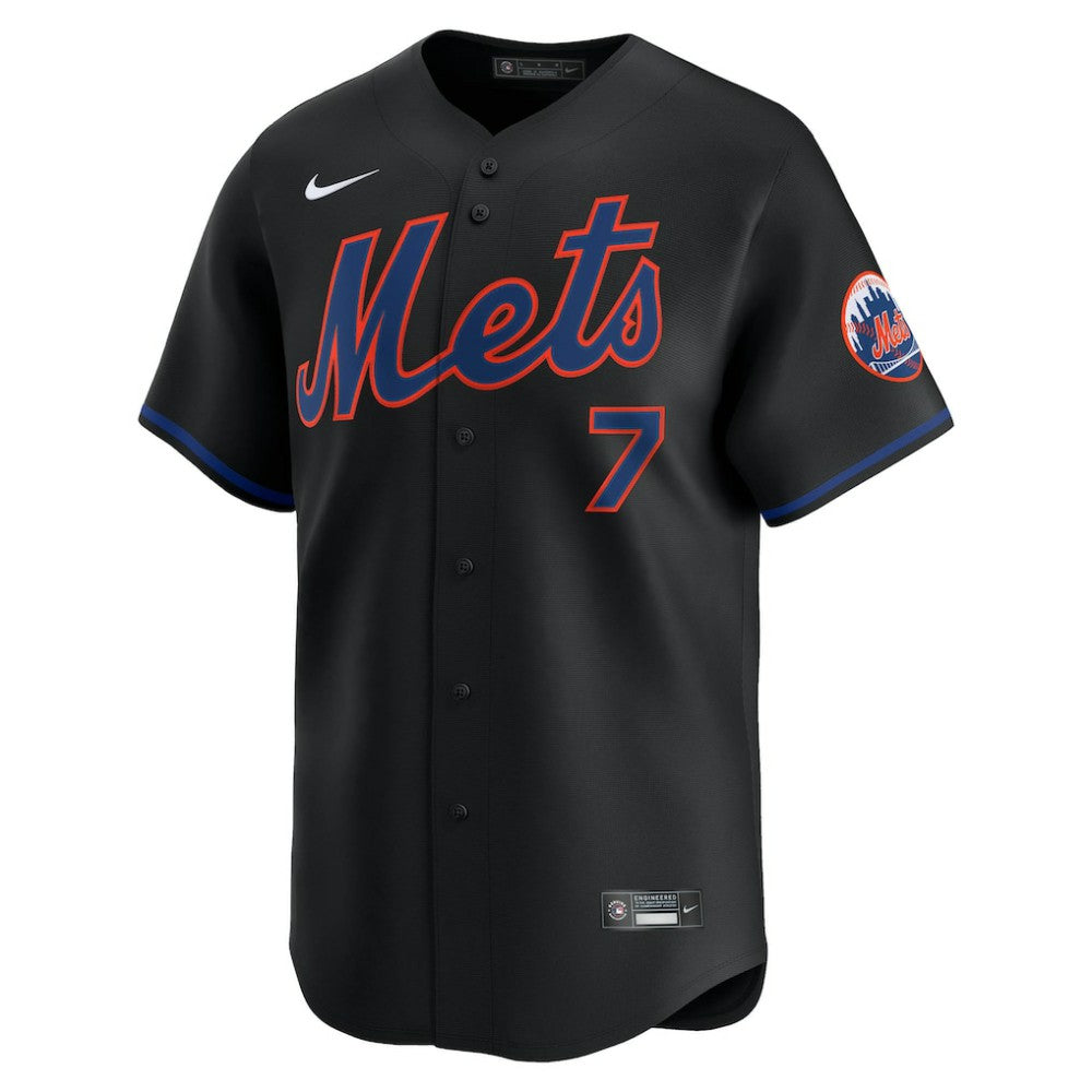 Brett Baty New York Mets Alternate Limited Jersey - Black | Nike