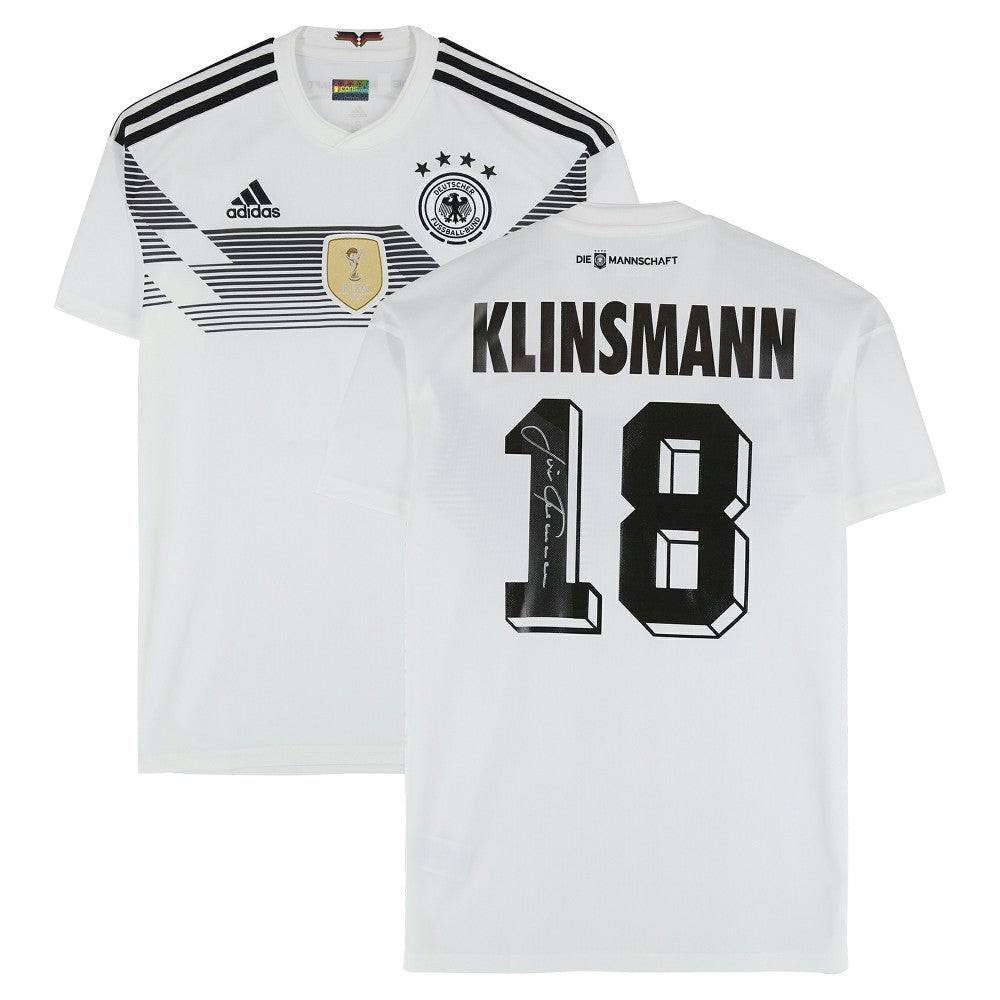 Jürgen Klinsmann Germany National Team Autographed Modern Jersey / Soccer New