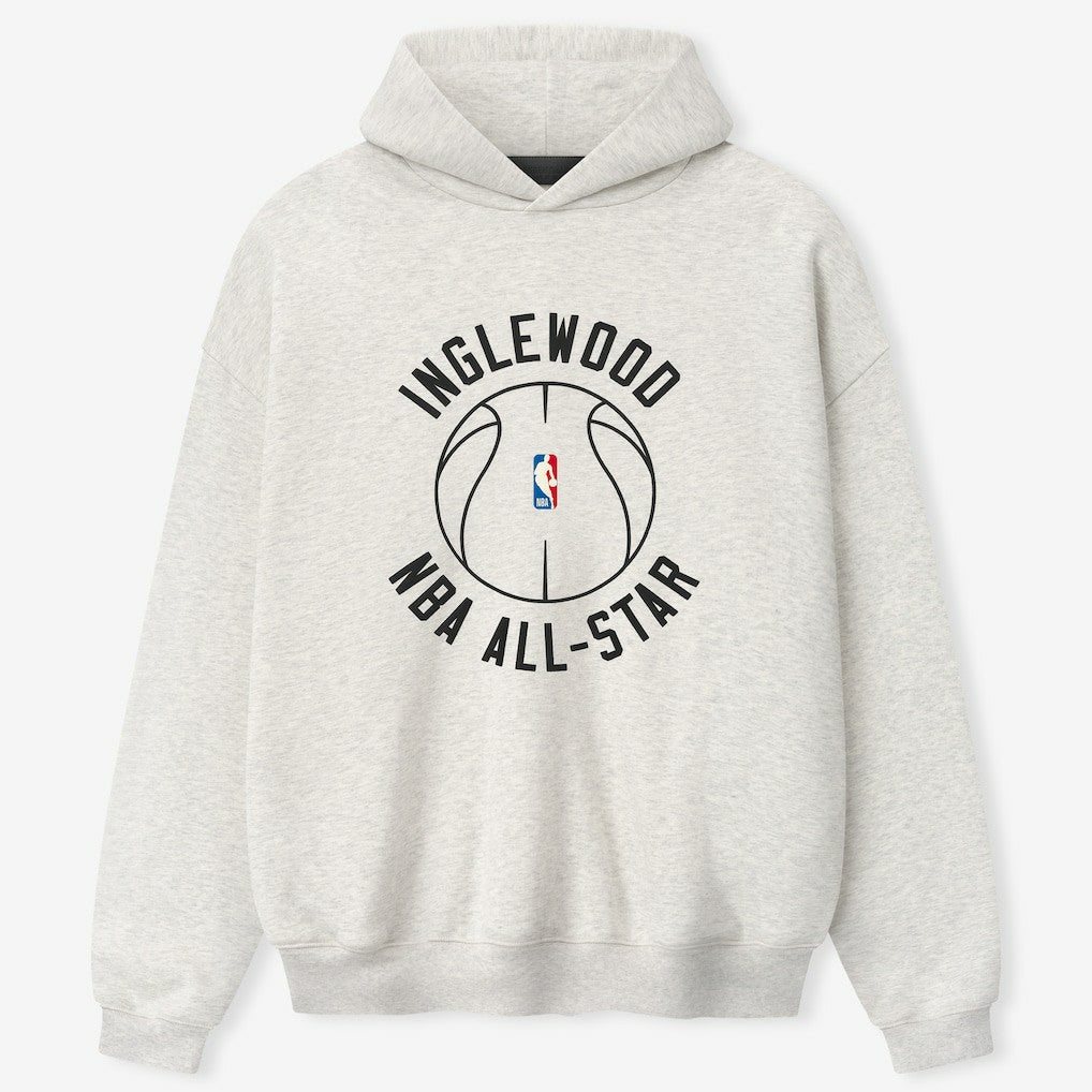 Fear of God Unisex 2026 NBA All-Star Game x Inglewood 90's Hoodie - Heather Gray cheap