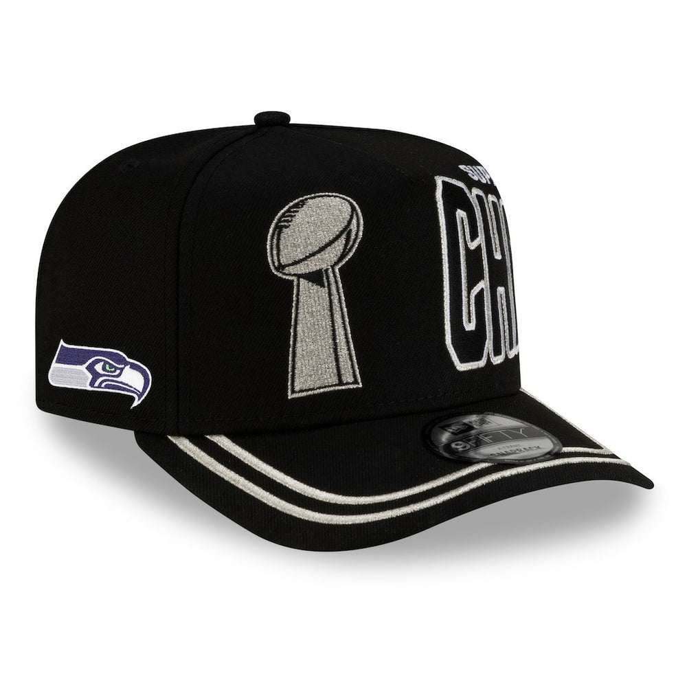 NFL Seattle Seahawks Super Bowl LX Champions Parade A-Frame 9FIFTY Snapback Hat