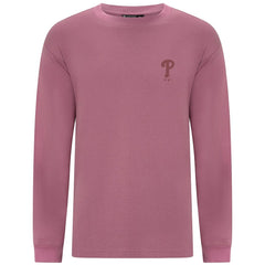 Philadelphia Phillies Levelwear Bridal Rose Luxe Signature Long Sleeve T-Shirt - Pink
