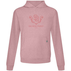 San Diego Padres Levelwear Bridal Rose Relay Pullover Hoodie - Pink