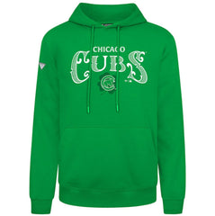 Chicago Cubs Levelwear St. Patrick's Day Podium Hoodie - Green