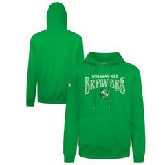 Milwaukee Brewers Levelwear St. Patrick's Day Podium Hoodie - Green