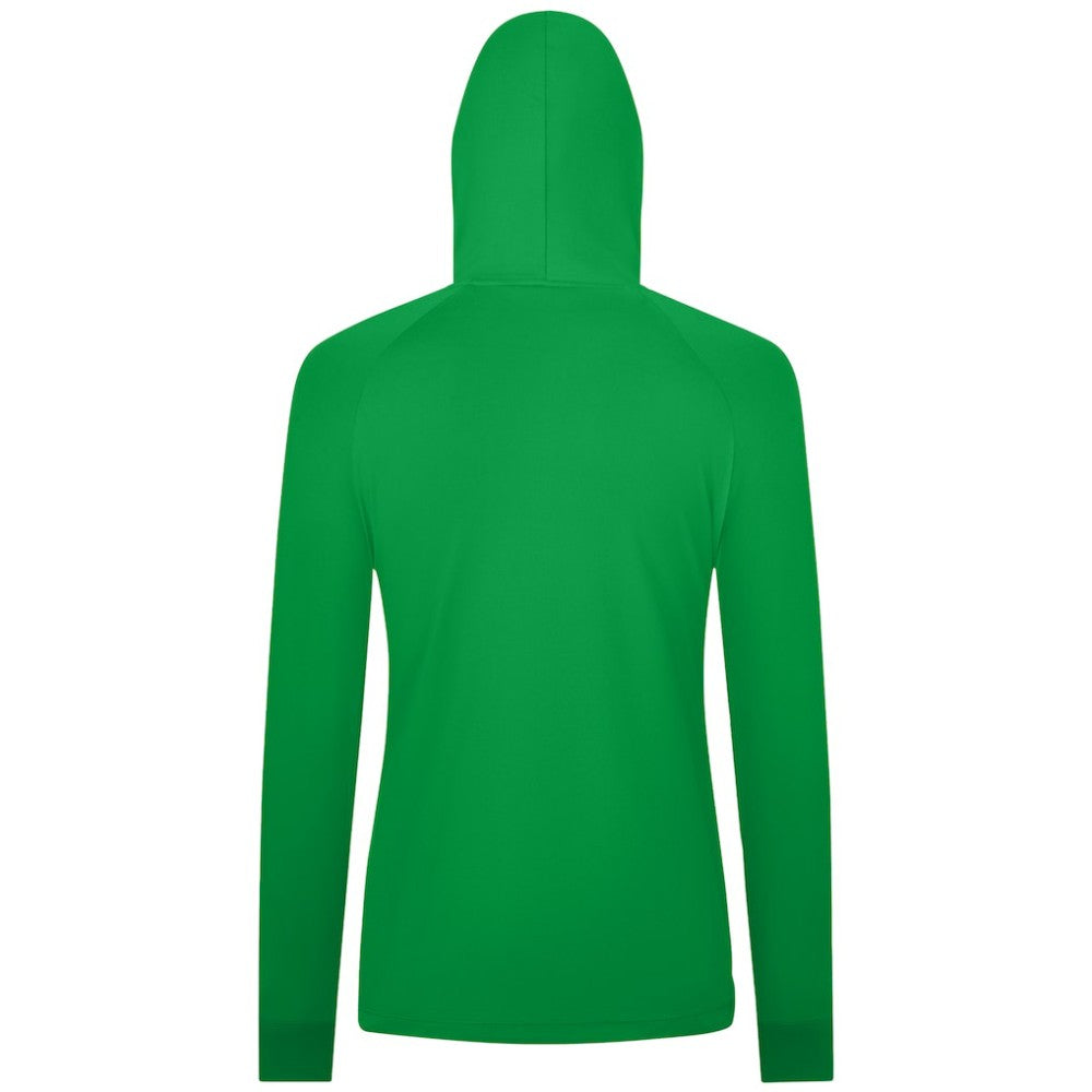 Chicago Cubs Levelwear Women's St. Patrick's Day Slender Raglan Hoodie - Green