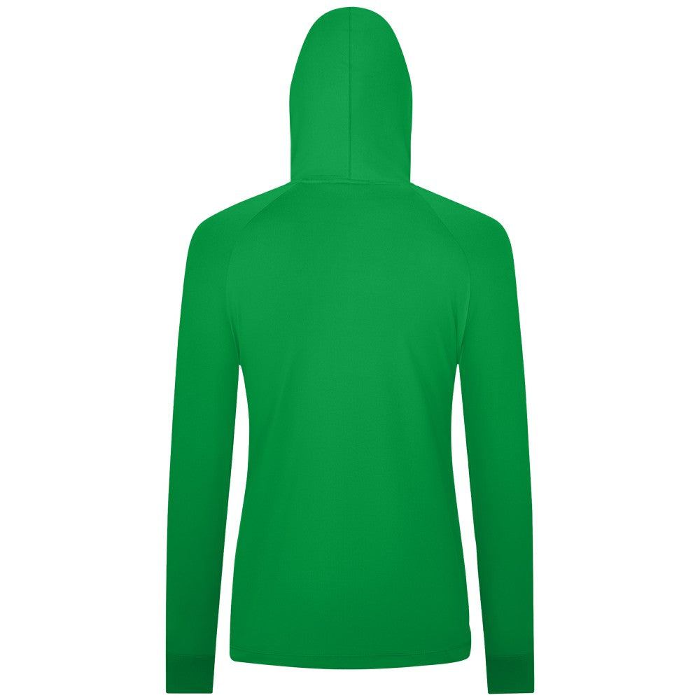 Cincinnati Reds Levelwear Women's St. Patrick's Day Slender Raglan Hoodie - Green