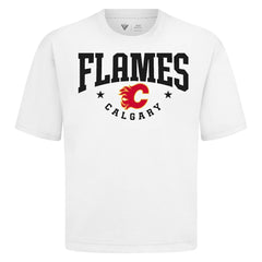 Calgary Flames Levelwear Luxe Signature Knit T-Shirt
