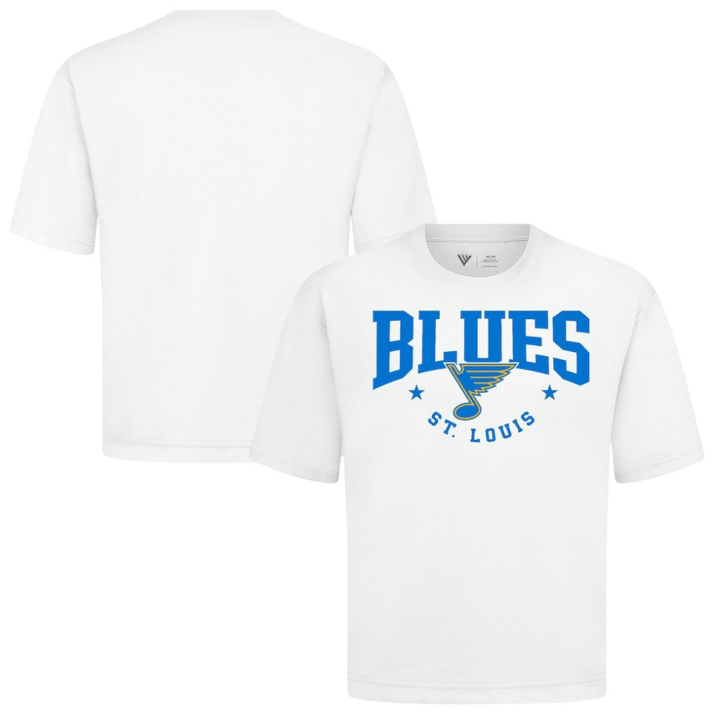 St. Louis Blues Levelwear Luxe Signature Knit T-Shirt