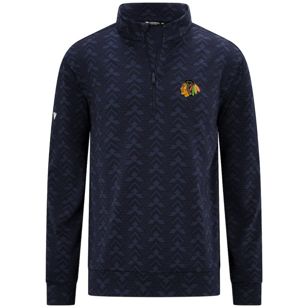 Chicago Blackhawks Levelwear Chameleon Quarter-Zip Sweatshirt