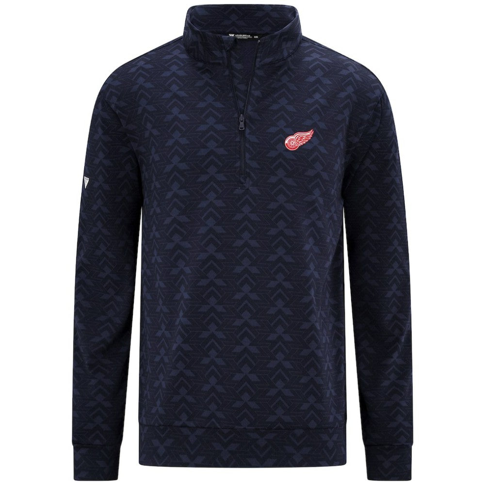Detroit Red Wings Levelwear Chameleon Quarter-Zip Sweatshirt
