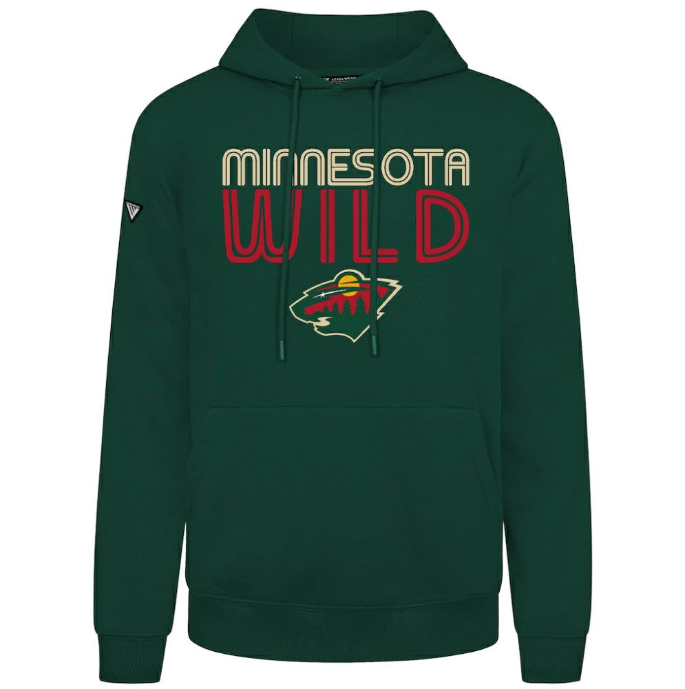 Minnesota Wild Levelwear Podium Lanes Hoodie