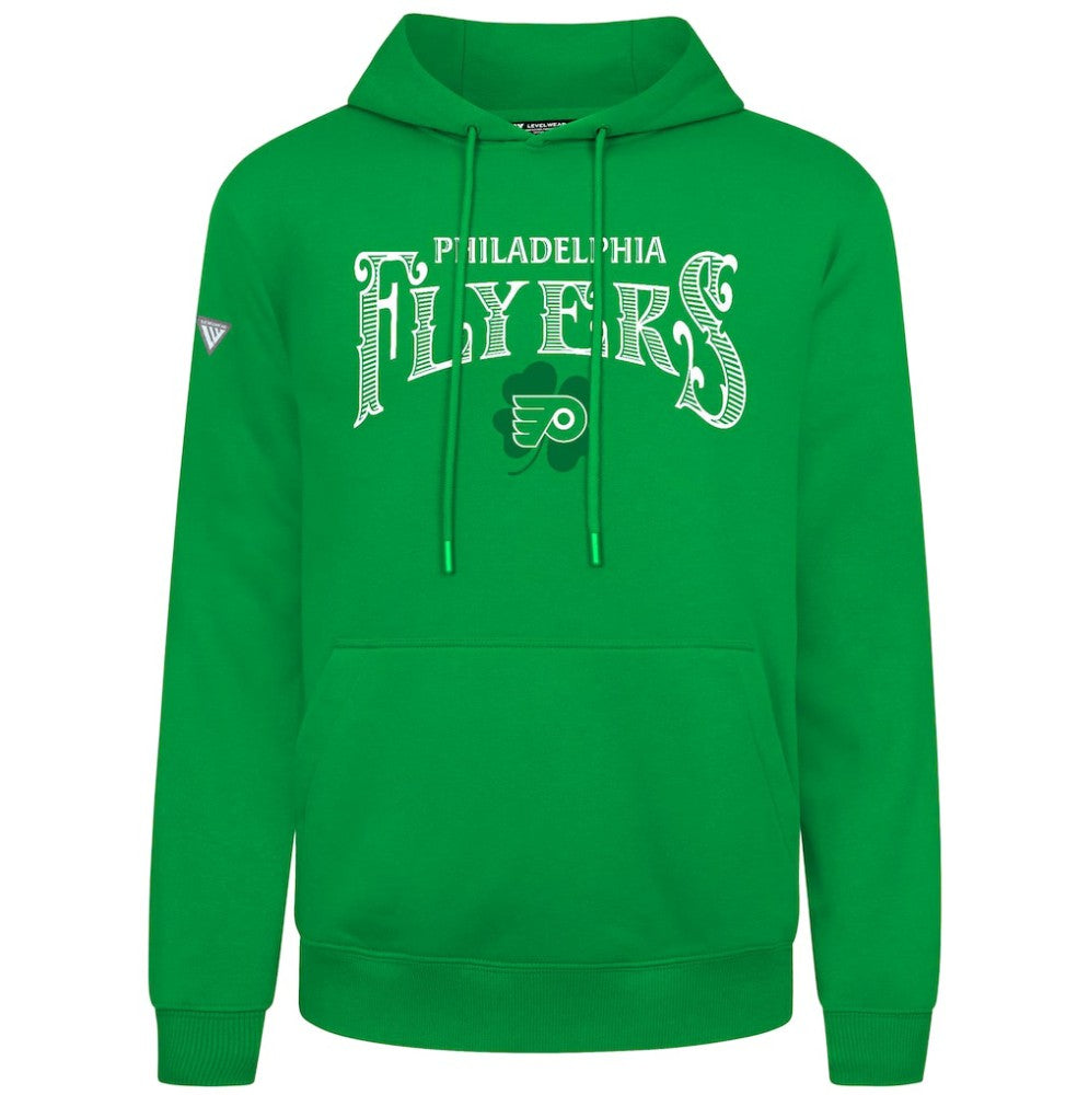 Philadelphia Flyers Levelwear St. Patrick's Day Podium Hoodie