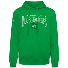 Columbus Blue Jackets Levelwear St. Patrick's Day Podium Hoodie